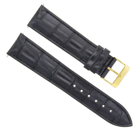 breitling black leather watch band|breitling chronograph watch bands.